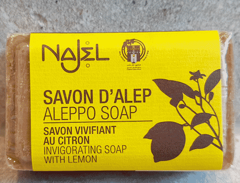 Aleppo Seife mit Zitrone - Najel 100 g