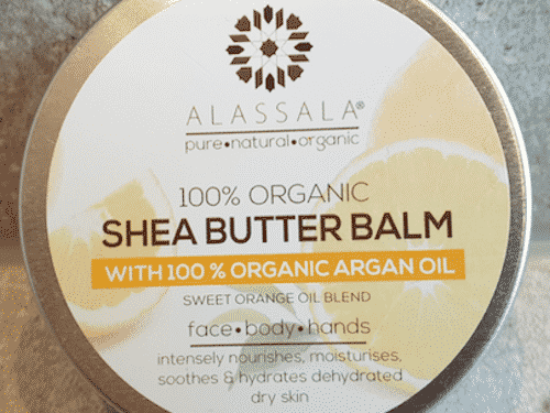 Sheabutter Balsam Bio Argan und Süßorange - Alassala 50 g