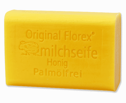 Schafmilchseife Honig - ohne Palmöl - Florex 100 g