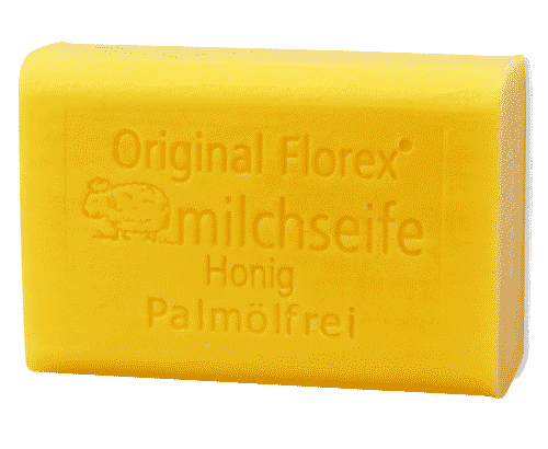 Schafmilchseife Honig - ohne Palmöl - Florex 100 g