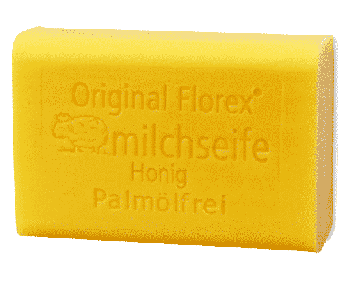 Schafmilchseife Honig - ohne Palmöl - Florex 100 g