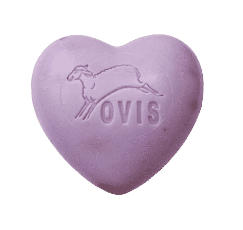 Schafmilchseife Herz mit Lavendel - Ovis 75 g
