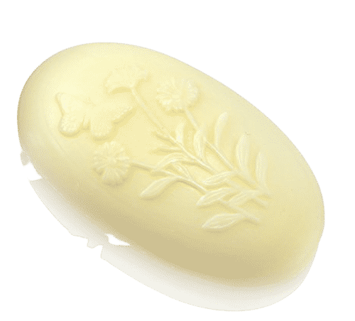 Seife aus Schafmilch - Relief mit Wiesenduft