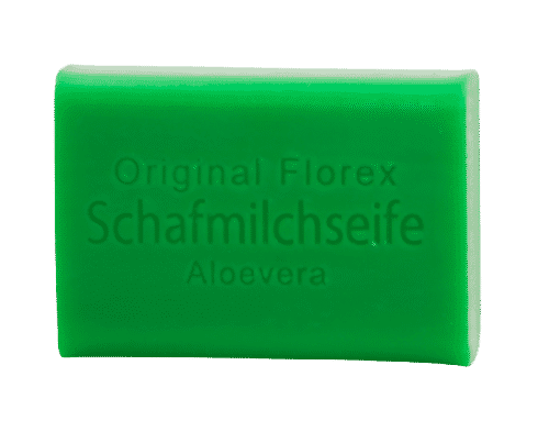 Seife mit bio Schafmilch und Aloe Vera - Florex 100 g