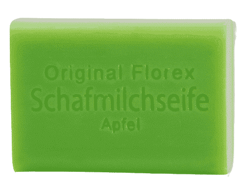 Seife mit bio Schafmilch und Apfel - Florex 100 g