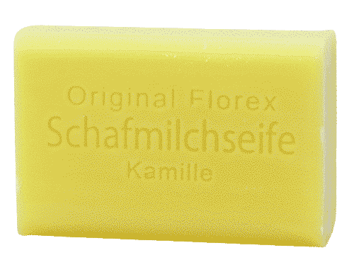 Seife mit bio Schafmilch und Kamille - Florex 100 g