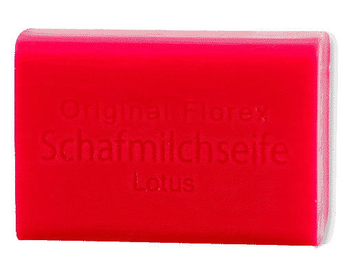 Seife mit bio Schafmilch und Lotus - Florex 100 g