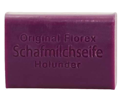 Seife mit bio Schafmilch und Holunder