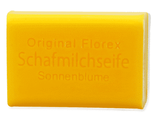 Seife mit bio Schafmilch und Sonnenblume - Florex 100 g