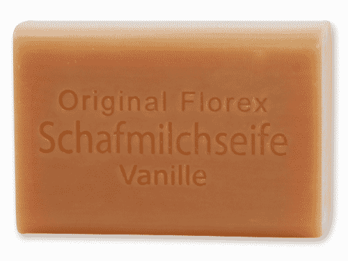 Seife mit bio Schafmilch und Vanille - Florex 100 g