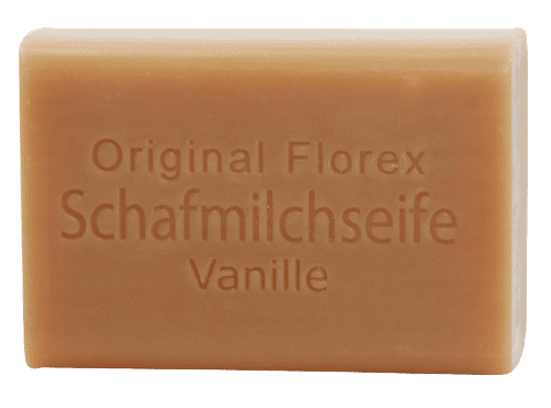 Seife mit bio Schafmilch und Vanille - Florex 100 g