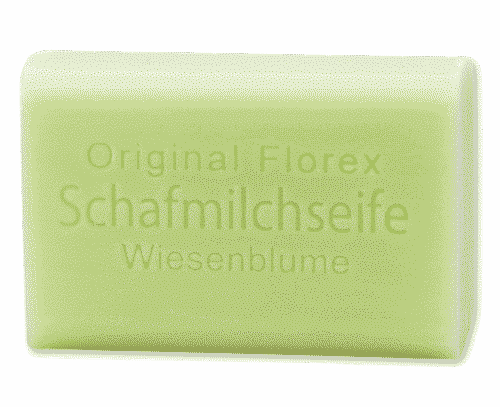 Seife mit bio Schafmilch und Wiesenblume - Florex 100 g