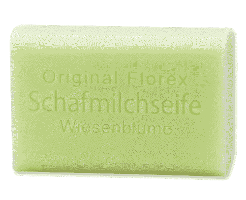 Seife mit bio Schafmilch und Wiesenblume - Florex 100 g