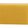 Seife mit bio Schafmilch und Zirbe - Florex 100 g