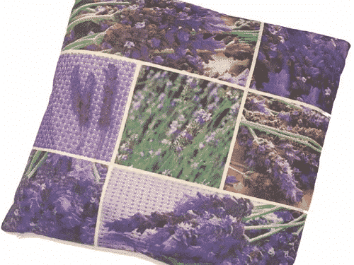 Zirbenkissen mit Lavendel und Zirbenspänen - Ovis 40 x 40 cm