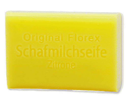 Seife mit bio Schafmilch und Zitrone - Florex 100 g