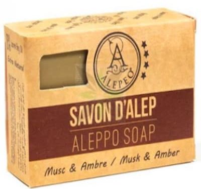 Aleppo Seife - Moschus - Amber - Alepeo 100 g