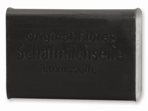 Schwarze Luxus - Schafmilchseife - Noir - Florex 100 g