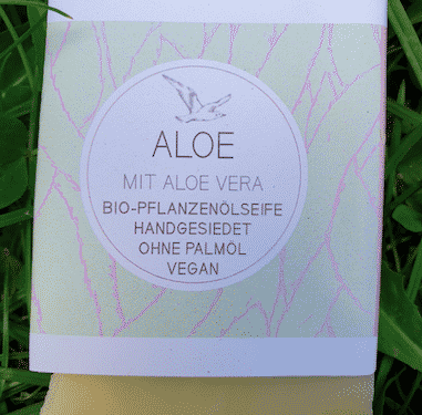 Bio Seife ALOE mit Aloe Vera - Küstenseife 80 g