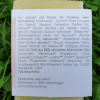 Bio Seife Sommerblühen mit Lavendel & Ringelblume - Rückseite