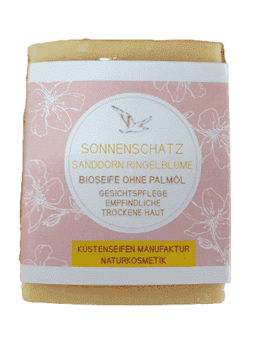 Bio Seife Sonnenschatz mit Ringelblume & Sanddorn