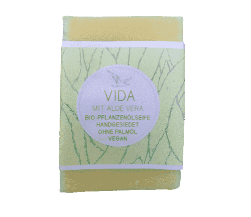 Bio Seife VIDA mit Aloe Vera und grüner Erde