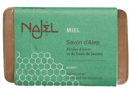 Aleppo Seife mit Honig - Palmölfrei - Najel 100 g