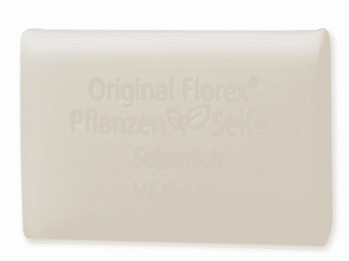 Vegane Seife mit Sojamilch - Pflanzenölseife - Florex 100 g