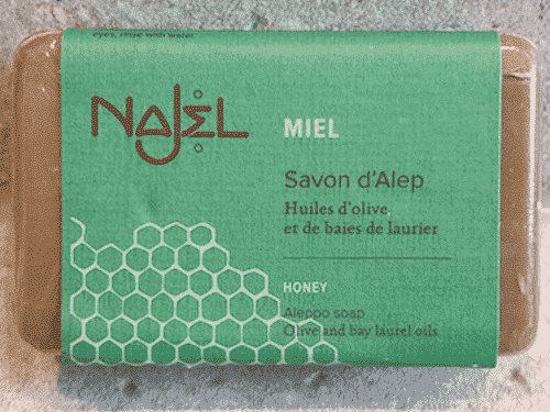 Aleppo Seife mit Honig - Najel 100 g