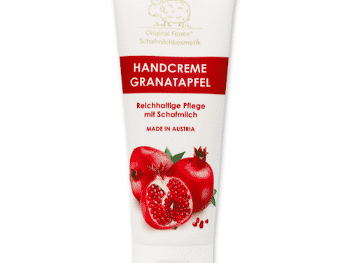 Handcreme mit bio Schafmilch und Granatapfel - Florex 75 ml