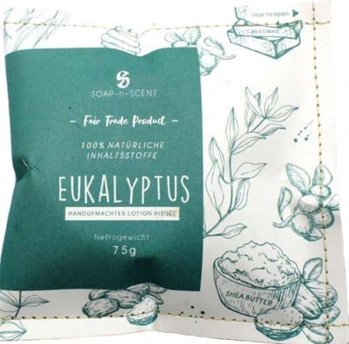 Body Lotion Riegel - Eukalyptus - Soap-n-Scent 75 g
