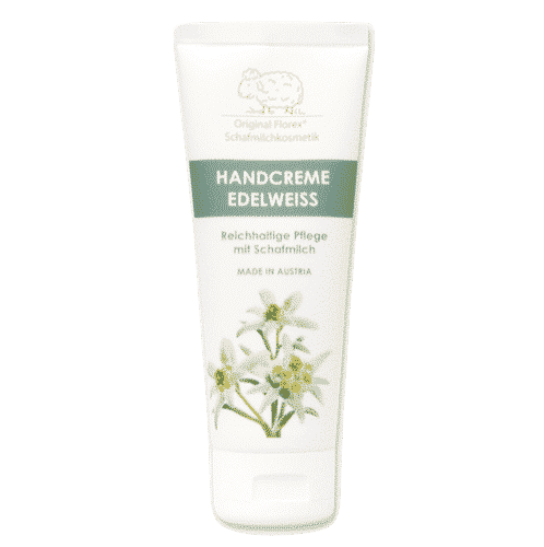 Handcreme mit bio Schafmilch und Edelweiss