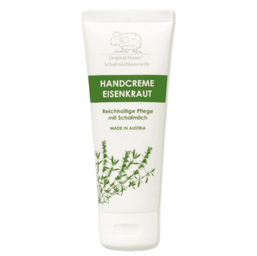 Handcreme mit bio Schafmilch und Eisenkraut