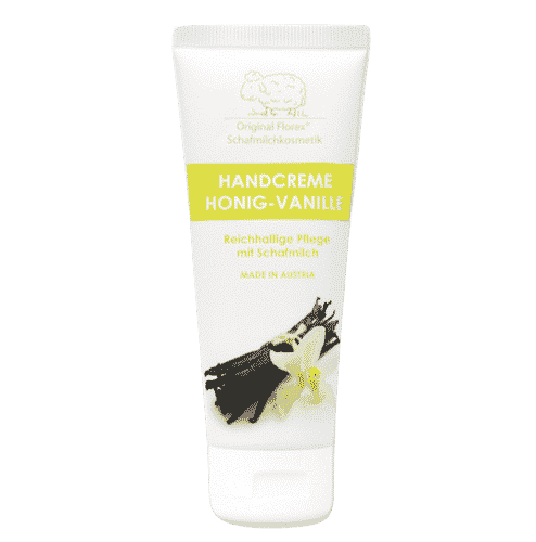 Handcreme mit bio Schafmilch und Honig - Vanille