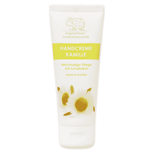 Handcreme mit bio Schafmilch und Kamille