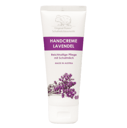 Handcreme mit bio Schafmilch und Lavendel