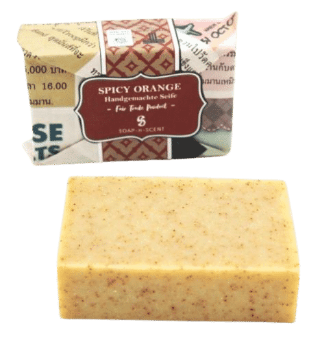 Thai Naturseife - Spicy Orange - Soap-n-Scent 100 g