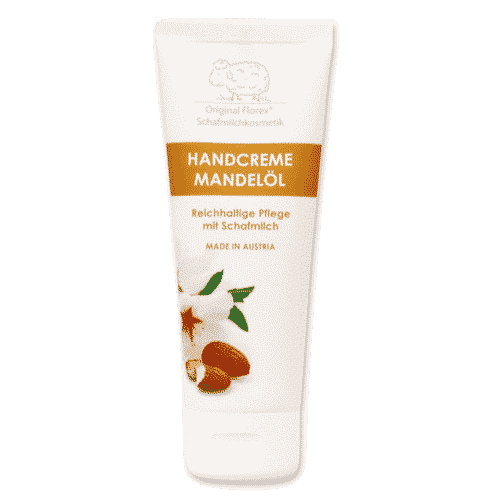 Handcreme mit bio Schafmilch und Mandelöl