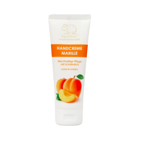 Handcreme mit bio Schafmilch - Marille - Florex 75 ml