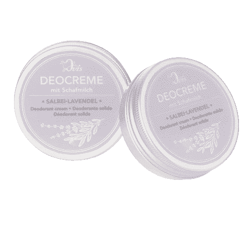 Deocreme mit Salbei-Lavendel und Schafmilch