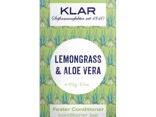 Fester Conditioner - Lemongrass und Aloe Vera - KLAR 100 g