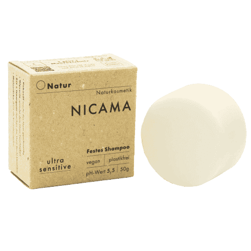 Festes Shampoo Natur - NICAMA 50 g