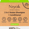 Green touch - 2 in 1 festes Shampoo + Conditioner - Niyok 80 g