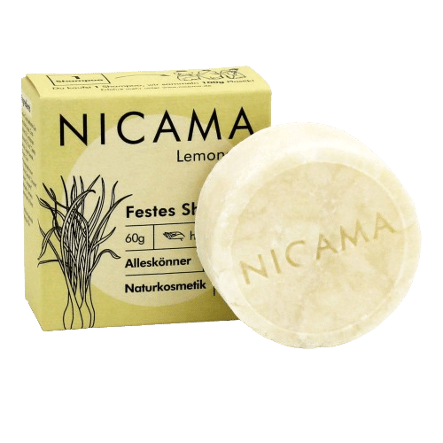 Festes Shampoo Lemongras - NICAMA 60 g