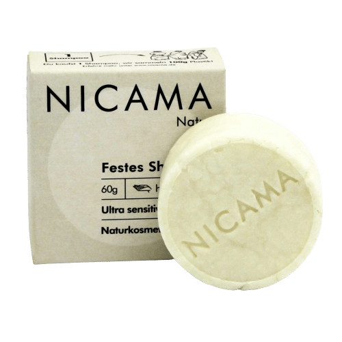 Festes Shampoo Natur - NICAMA 60 g