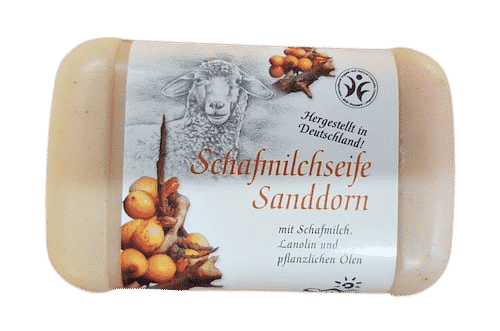 Schafmilchseife mit Sanddorn