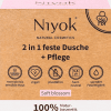 Soft blossom - 2 in 1 feste Dusche + Pflege - Niyok 80 g