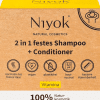 Vitamina - 2 in 1 festes Shampoo + Conditioner - Niyok 80 g
