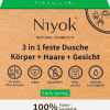Early spring - 3 in 1 feste Dusche - Körper + Haare + Gesicht - Niyok 80 g