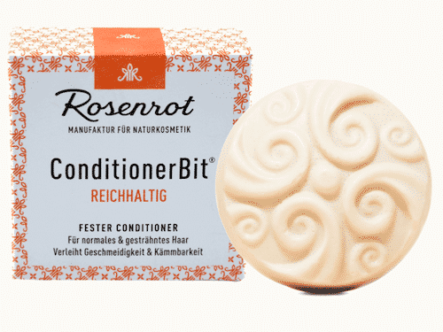 Fester Conditioner REICHHALTIG - ConditionerBit - Rosenrot 60 g